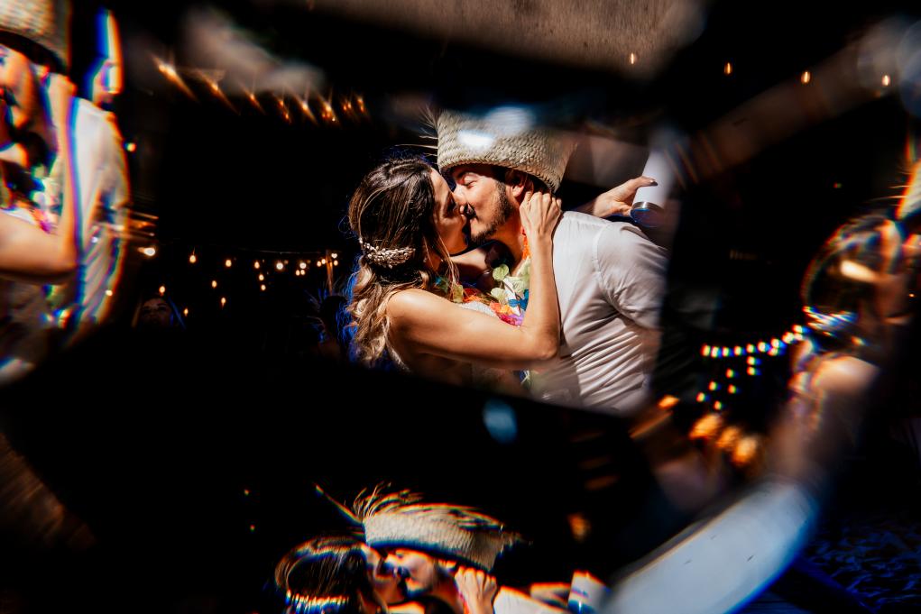 party beach wedding